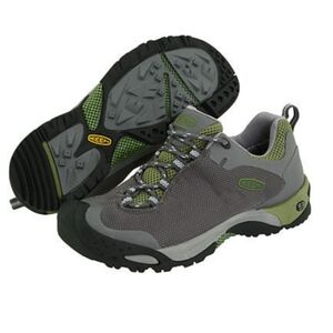 Keen Obsidian WP Waterproof Stealthy Rugged Gray Hiking Outdoor Shoes Women's 8